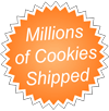 Millions of cookies shipped!